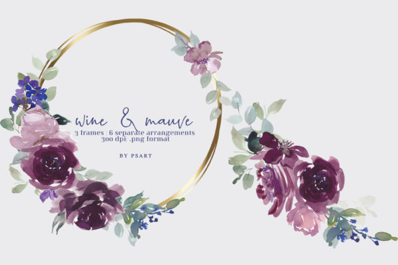 Watercolor Floral Frame Collection Review: A Versatile Illustration Set for Crafters